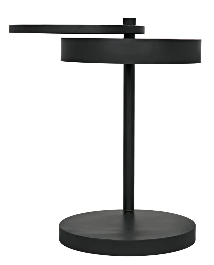 Noir Ebba Side Table Black Steel 7 Noir Ebba Side Table Black Steel