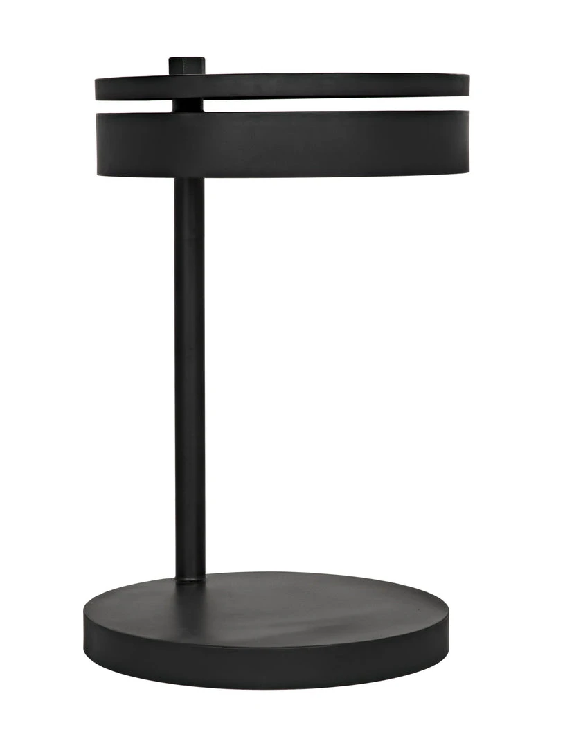 Noir Ebba Side Table Black Steel 9 Noir Ebba Side Table Black Steel