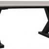 DINING ROOM Noir X Dining Table, Hand Rubbed Black