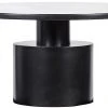 Noir Marlow Dining Table, Black Metal
