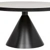 Noir Cone Dining Table, Black Metal 1 Noir Cone Dining Table, Black Metal