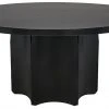 Noir Rome Dining Table, Black Metal 2 Noir Rome Dining Table, Black Metal