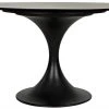 Noir Herno Table, 48", Metal 2 Noir Herno Table, 48", Metal
