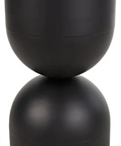 DINING ROOM Noir Wanda Dining Table, Black Metal