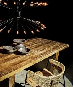 Noir Bezu Dining Table, Grey Wash DINING ROOM