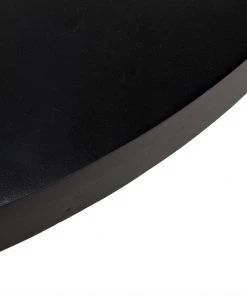 Noir Hugo Dining Table, Hand Rubbed Black