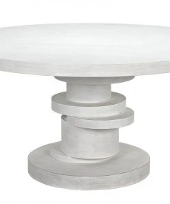 DINING ROOM Noir Hugo Dining Table 60,, White Wash