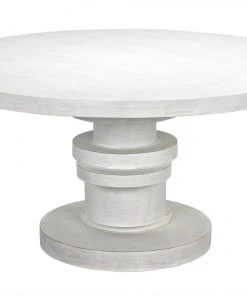 DINING ROOM Noir Hugo Dining Table 60,, White Wash 17 DINING ROOM Noir Hugo Dining Table 60,, White Wash