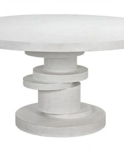 DINING ROOM Noir Hugo Dining Table 60,, White Wash 20 DINING ROOM Noir Hugo Dining Table 60,, White Wash