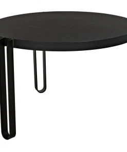 Noir Marcellus Dining Table, 49