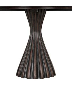 DINING ROOM Noir Osiris Dining Table, Pale Rubbed With Light Brown Trim 10 DINING ROOM Noir Osiris Dining Table, Pale Rubbed With Light Brown Trim
