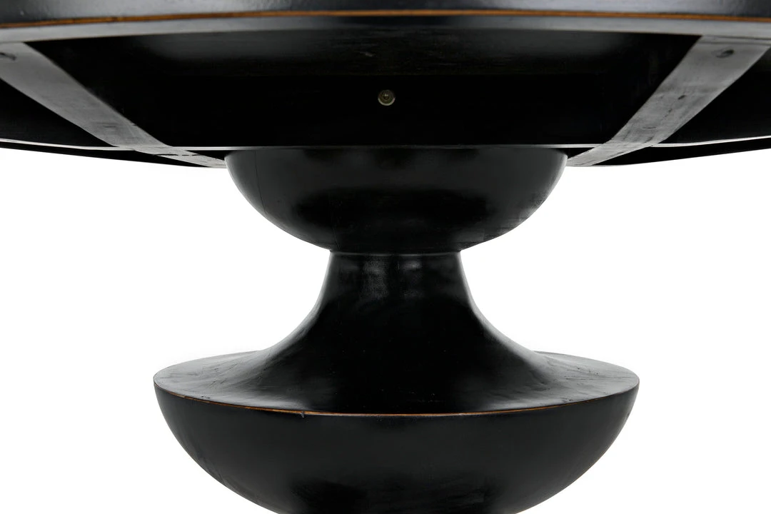 Noir Margot Dining Table, Hand Rubbed Black DINING ROOM 6 Noir Margot Dining Table, Hand Rubbed Black DINING ROOM