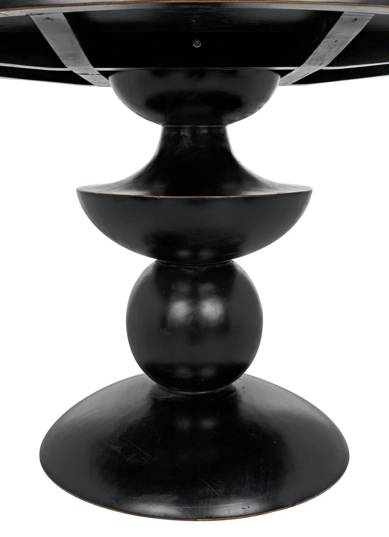 Noir Margot Dining Table, Hand Rubbed Black DINING ROOM 7 Noir Margot Dining Table, Hand Rubbed Black DINING ROOM