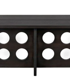 Noir Carlo Dining Table, Ebony Walnut DINING ROOM