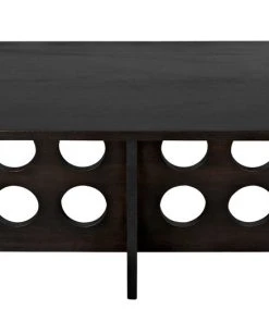 Noir Carlo Dining Table, Ebony Walnut DINING ROOM