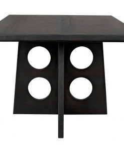 Noir Carlo Dining Table, Ebony Walnut DINING ROOM