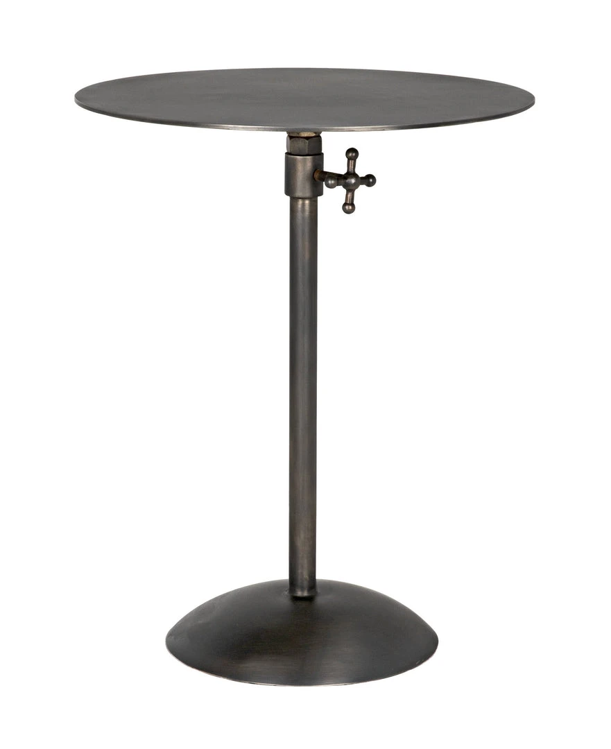 Noir Felix Side Table, Gun Metal Finish Side & End Tables 3 Noir Felix Side Table, Gun Metal Finish Side & End Tables
