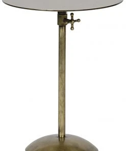 Noir Felix Side Table, Antique Brass Side & End Tables