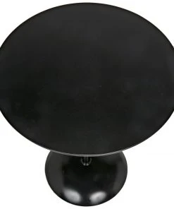 Side & End Tables Noir Felix Side Table, Black Metal