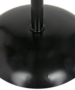 Side & End Tables Noir Felix Side Table, Black Metal