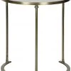 Noir Molly Side Table, A, Metal And Quartz 2 Noir Molly Side Table, A, Metal And Quartz