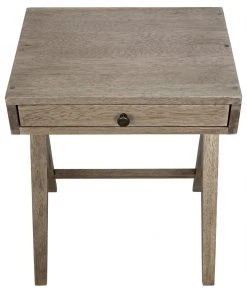Noir Peter Side Table, Washed Walnut Side & End Tables