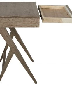 Noir Peter Side Table, Washed Walnut Side & End Tables