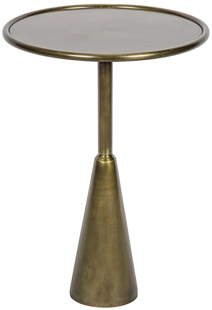 Noir Hiro Side Table, Antique Brass 3 Noir Hiro Side Table, Antique Brass
