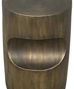 Noir Margo Side Table, Aged Brass 12 Noir Margo Side Table, Aged Brass