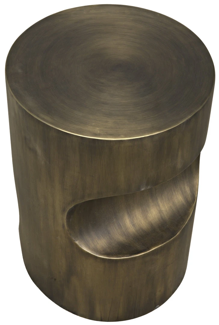 Noir Margo Side Table, Aged Brass 8 Noir Margo Side Table, Aged Brass