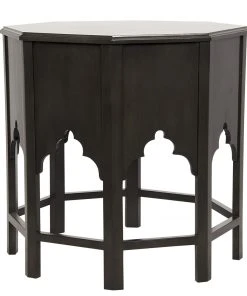 Side & End Tables Noir Damascus Side Table, Pale
