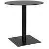 Noir Mies Side Table, Black Steel Side & End Tables