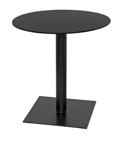 Noir Mies Side Table, Black Steel Side & End Tables 20 Noir Mies Side Table, Black Steel Side & End Tables