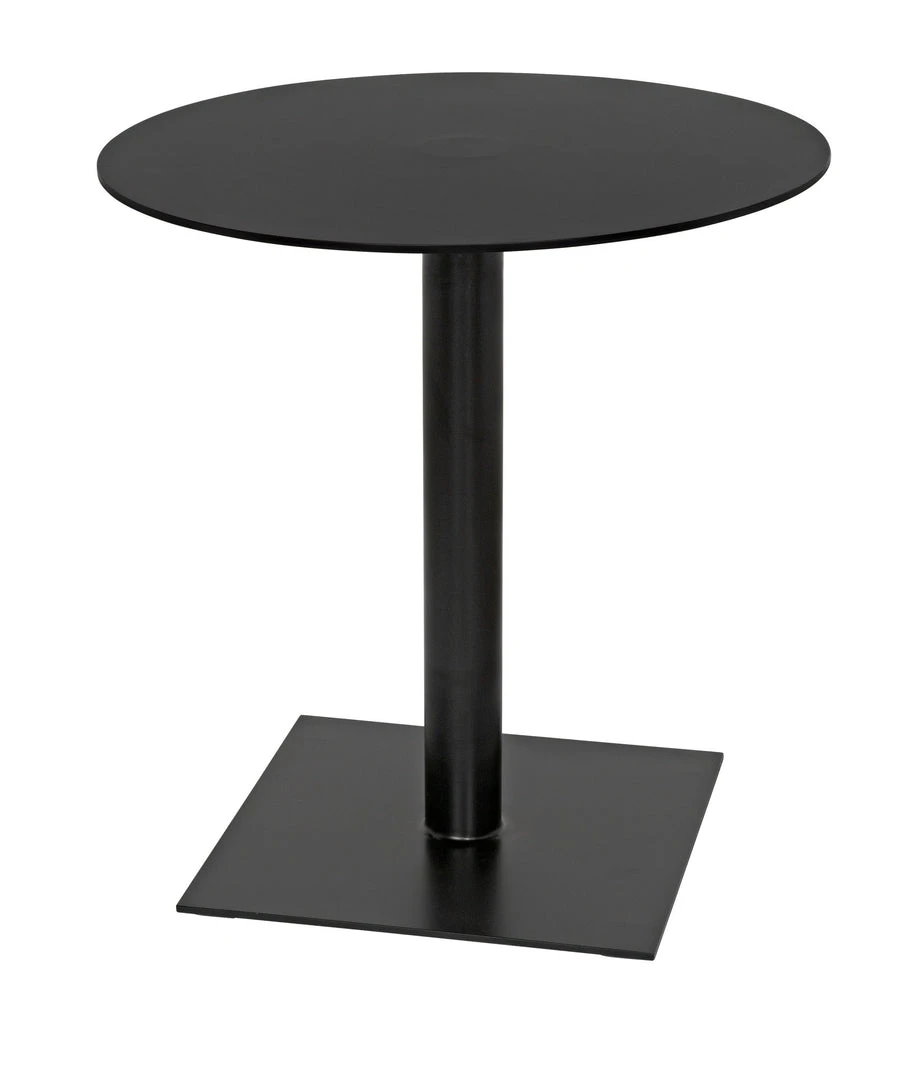 Noir Mies Side Table, Black Steel Side & End Tables 11 Noir Mies Side Table, Black Steel Side & End Tables