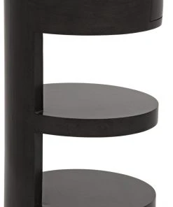 Noir Ryoko Side Table, Pale