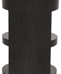 Noir Ryoko Side Table, Pale