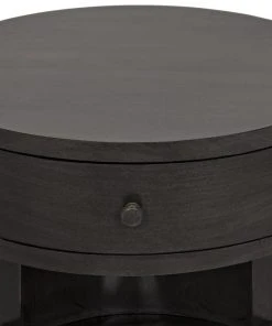 Noir Ryoko Side Table, Pale