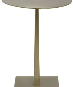 Side & End Tables Noir Stiletto Side Table, Antique Brass
