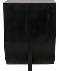 Side & End Tables Noir Burton Side Table, Left, Hand Rubbed Black And Teak 19 Side & End Tables Noir Burton Side Table, Left, Hand Rubbed Black And Teak