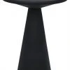 Noir Idiom Side Table, Black Metal 1 Noir Idiom Side Table, Black Metal
