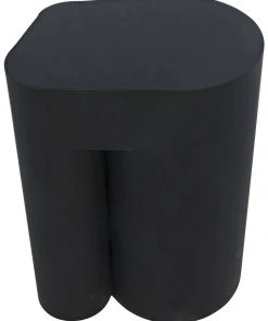 Noir Blair Side Table, Black Metal Side & End Tables