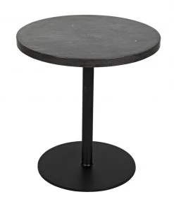 Side & End Tables Noir Ford Stone Top Side Table, Low