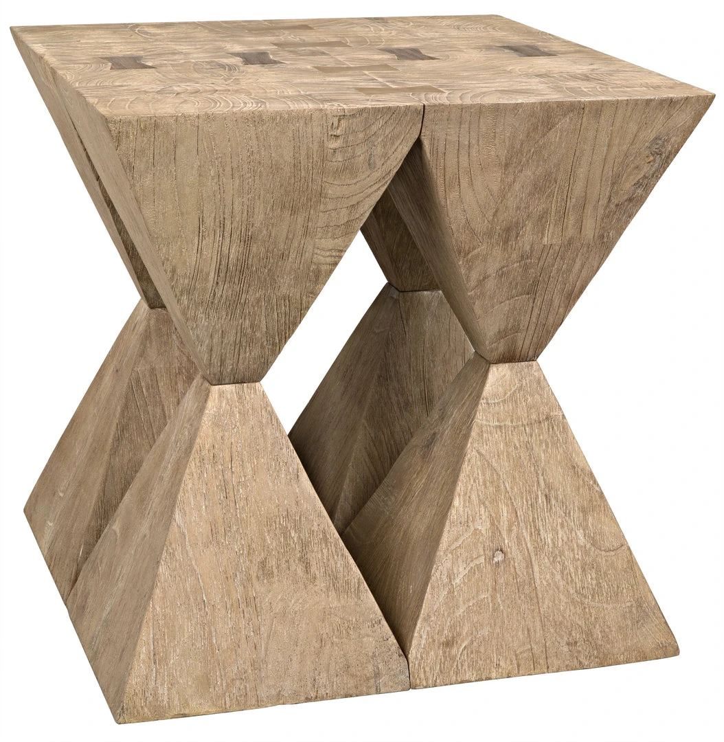 Side & End Tables Noir Hamburg Side Table, Distressed Mindi 3 Side & End Tables Noir Hamburg Side Table, Distressed Mindi