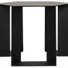 Noir Modicus Side Table, Black Metal Side & End Tables 1 Noir Modicus Side Table, Black Metal Side & End Tables