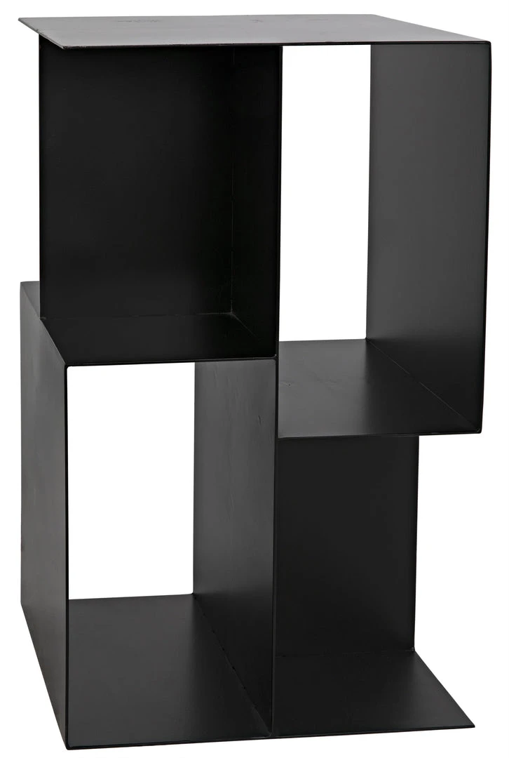 Noir Memento Side Table, Black Metal Side & End Tables 3 Noir Memento Side Table, Black Metal Side & End Tables