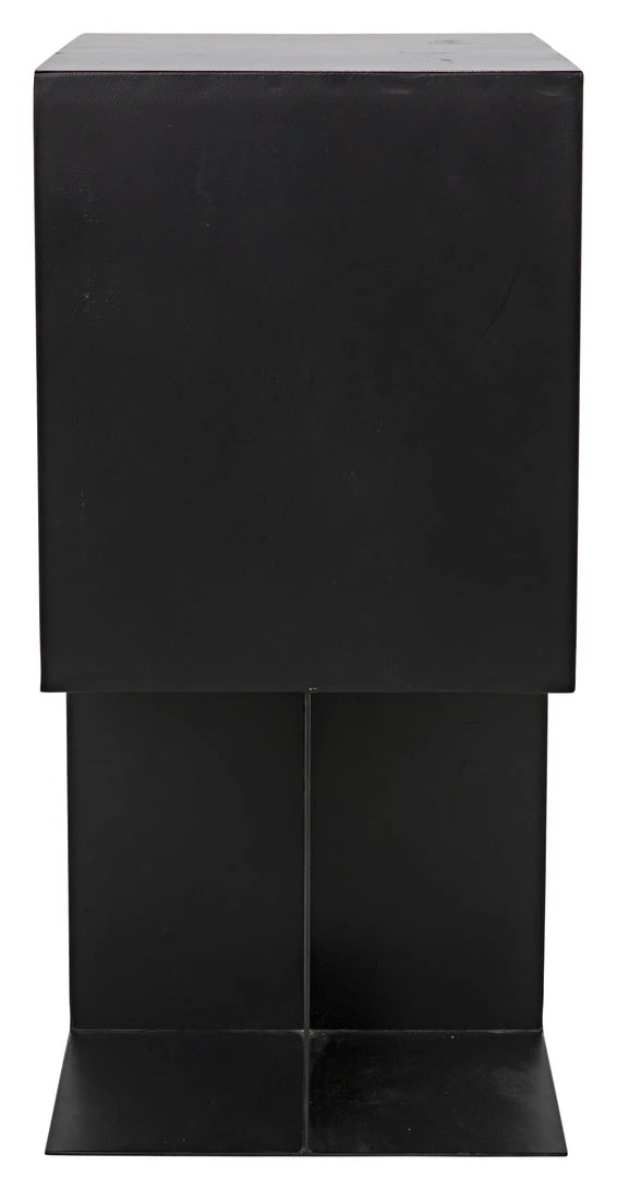 Noir Memento Side Table, Black Metal Side & End Tables 6 Noir Memento Side Table, Black Metal Side & End Tables