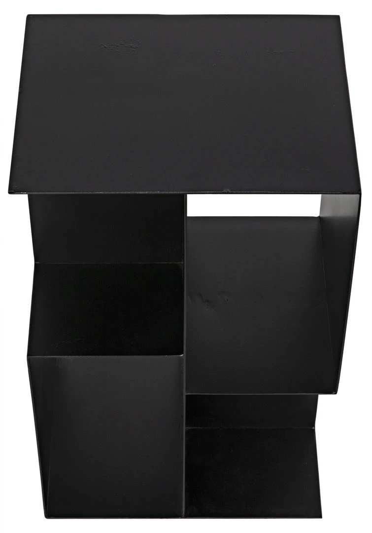 Noir Memento Side Table, Black Metal Side & End Tables 9 Noir Memento Side Table, Black Metal Side & End Tables