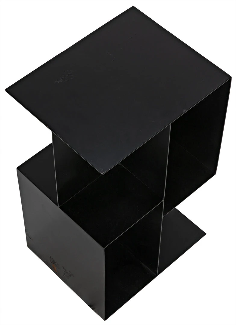 Noir Memento Side Table, Black Metal Side & End Tables 11 Noir Memento Side Table, Black Metal Side & End Tables