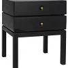 Noir Andras Side Table, Black Side & End Tables