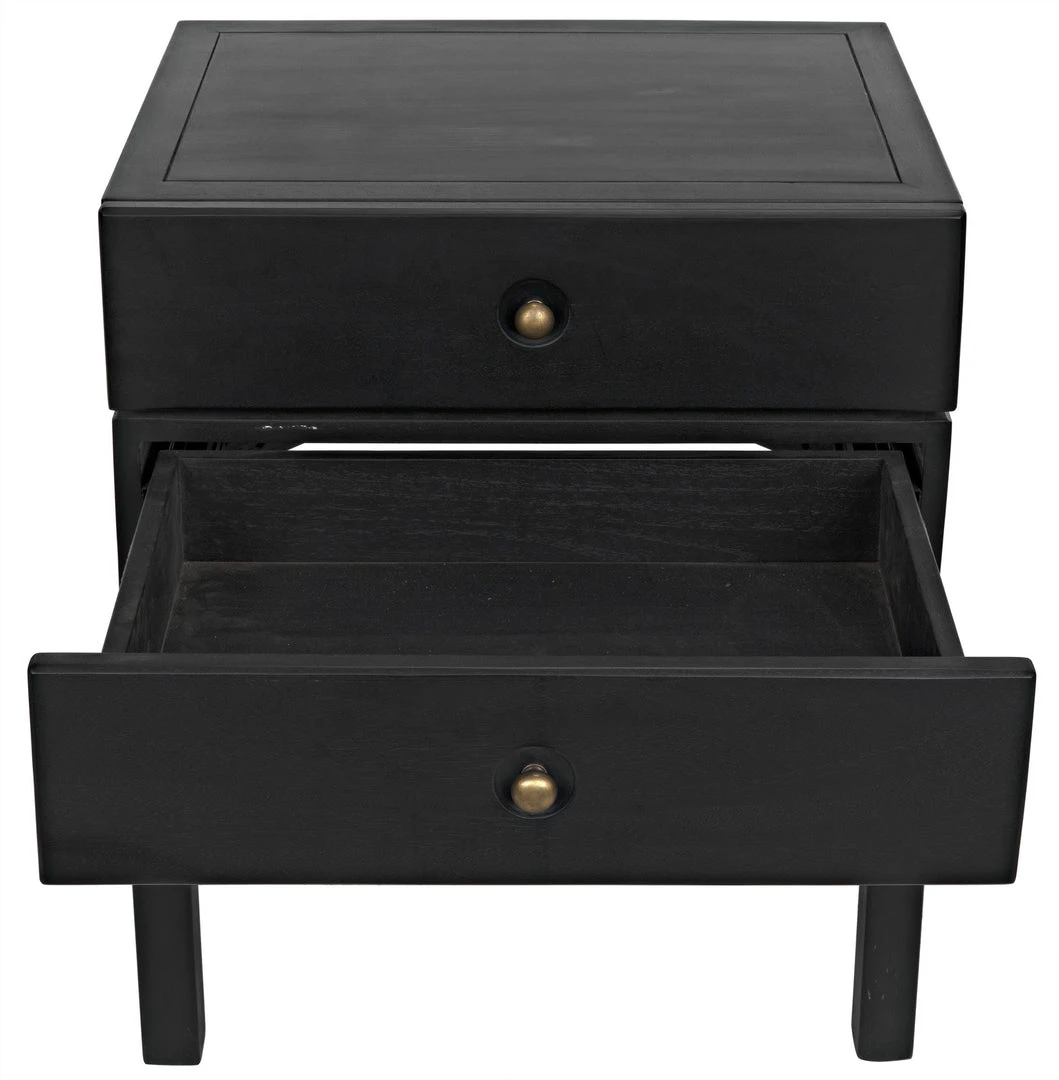 Noir Andras Side Table, Black Side & End Tables 8 Noir Andras Side Table, Black Side & End Tables